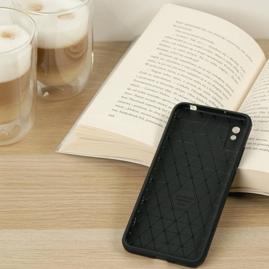 LYNXER Etui Ochronne Carbon do Xiaomi Redmi 9A